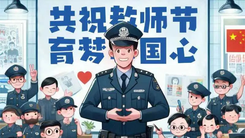 当网警遇上教师节